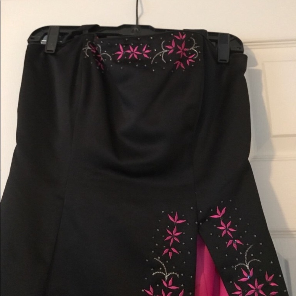 Halter Prom Dress - Picture 2 of 7